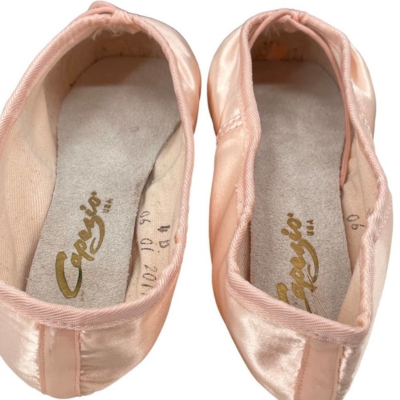Capezio 176 European Pink Contempora Ballet Pointe Shoes 4B - Picture 9 of 9